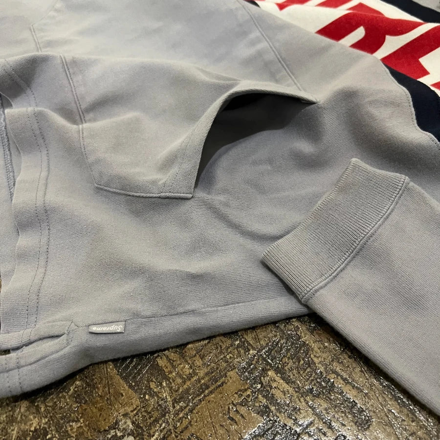 SUPREME RUGBY HOODY GREY