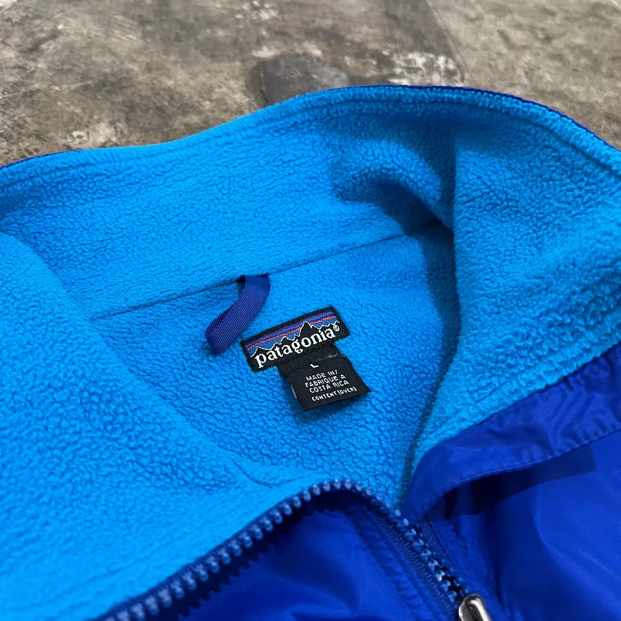 PATAGONIA SHELLED SYNCHILLA JACKET BLUE