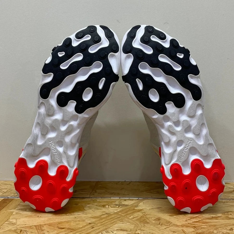 NIKE REACT ELEMENT 55 "WHITE BLACK CRIMSON GOLD" (20240227005)