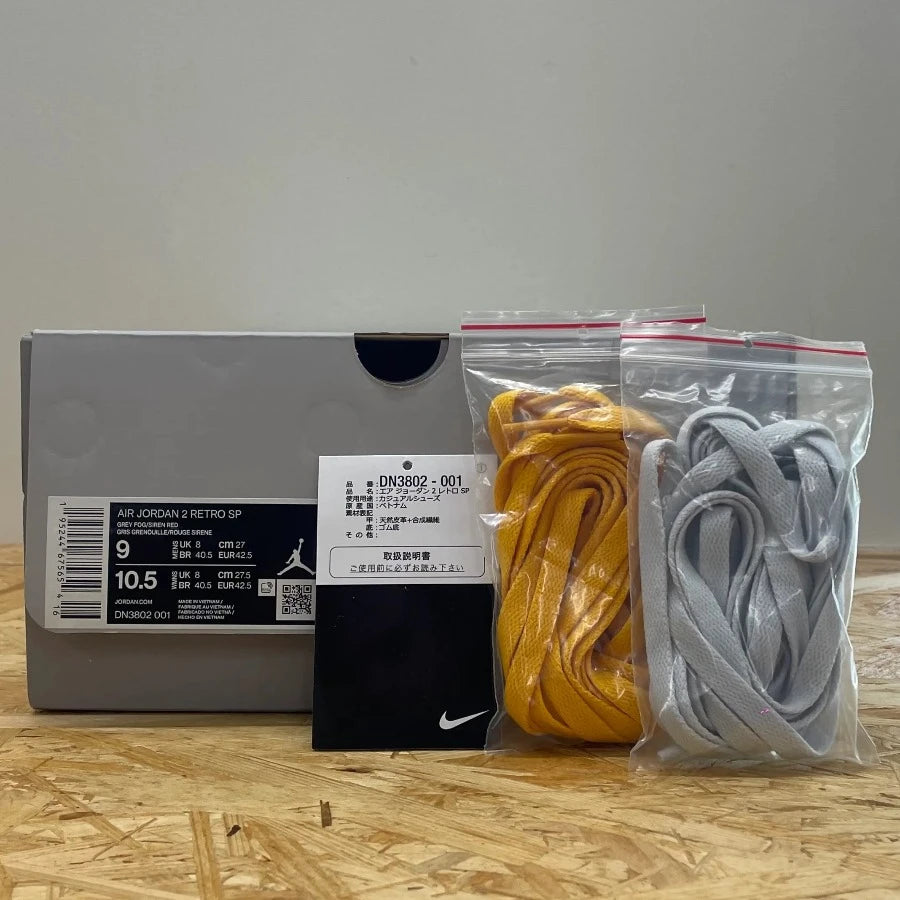 AIR JORDAN 2 RETRO SP UNION LA "GREY FOG" (20240410001)