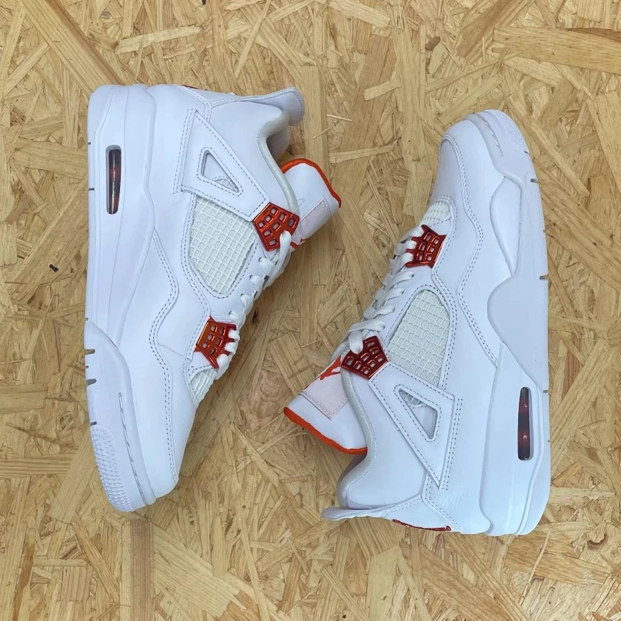 AIR JORDAN 4 RETRO "ORANGE METALLIC" (20240603001)