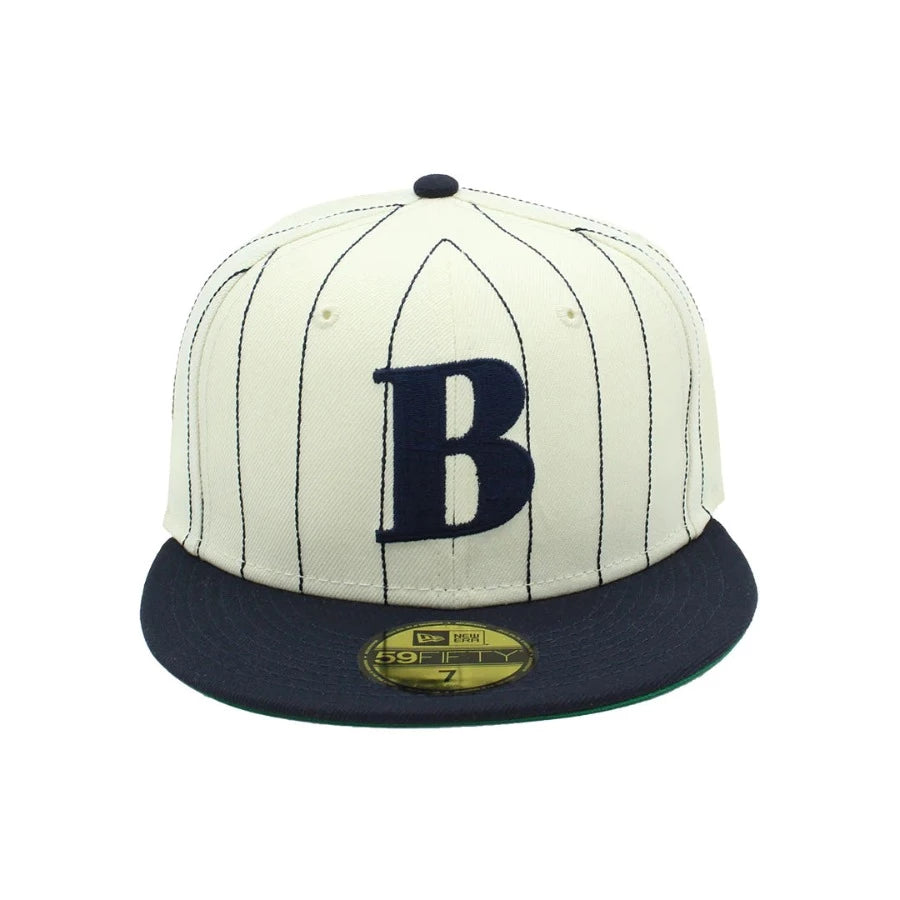 NEW ERA BETTER GIFT SHOP "TWO TONE EMBROIDERED PIN STRIPE" 5950 B FITTED