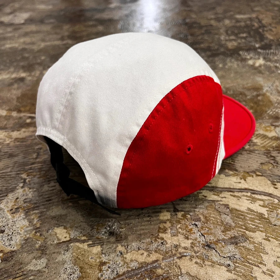 SUPREME TWO TONE CAMP HAT RED