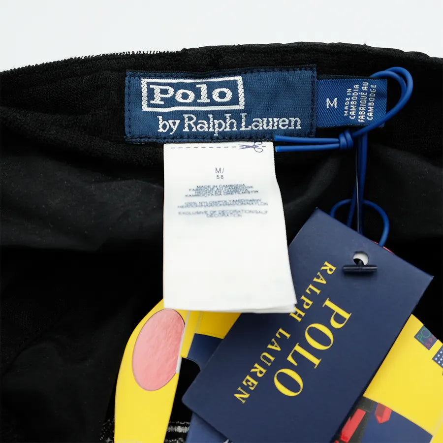 POLO RALPH LAUREN SNOW BEACH COLD WAVE HAT BLACK