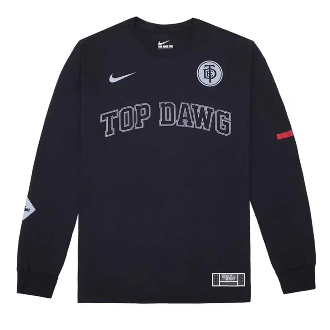 NIKE TDE TOP DAWG T-SHIRT BLACK