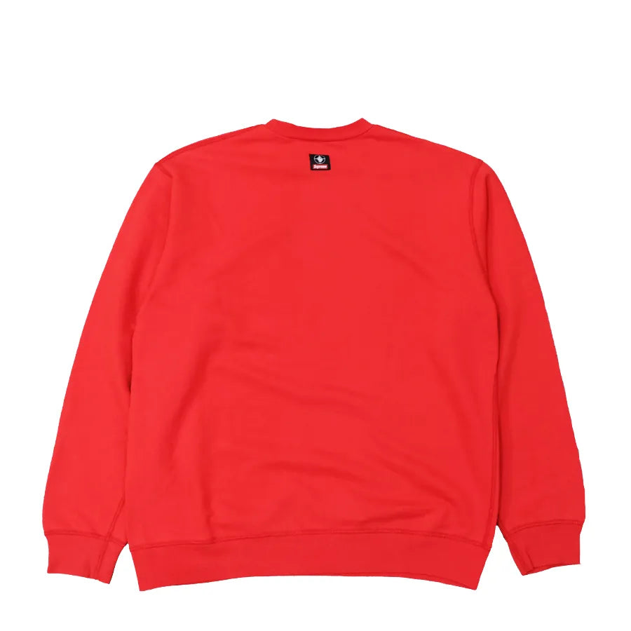 VINTAGE SUPREME PUBLIC ENEMY CREWNECK SWEATER RED 2006