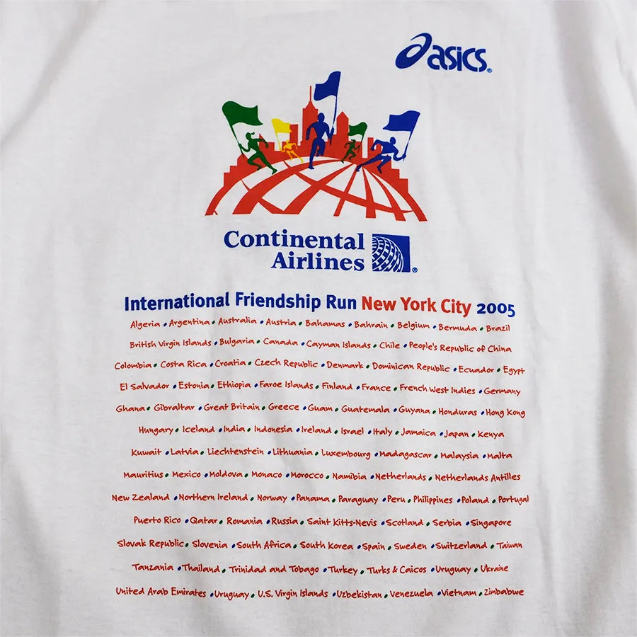 ASICS NY MARATHON 2005 T-SHIRT WHITE
