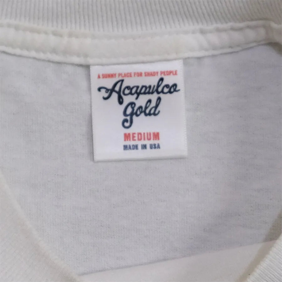 ACAPULCO GOLD RAEKWON SNOW BEACH T-SHIRT WHITE