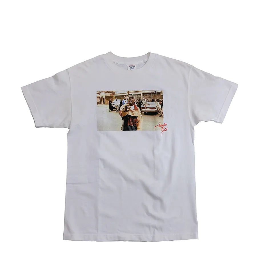 ACAPULCO GOLD RAEKWON SNOW BEACH T-SHIRT WHITE