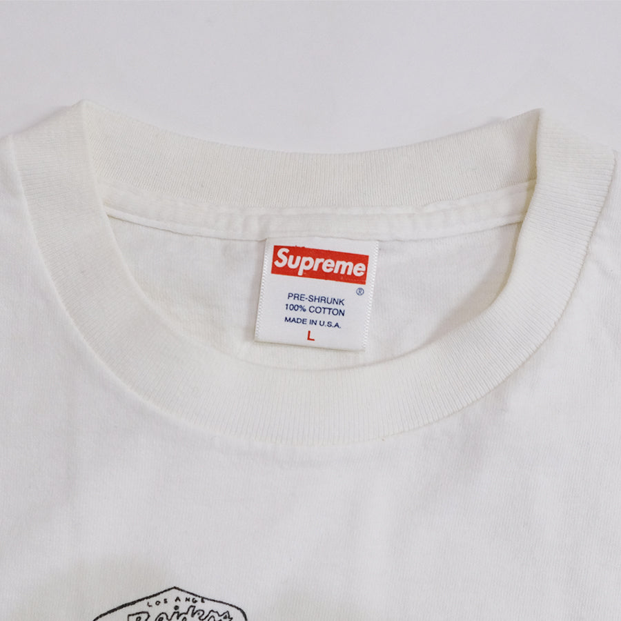 VINTAGE SUPREME NWA T-SHIRT WHITE L