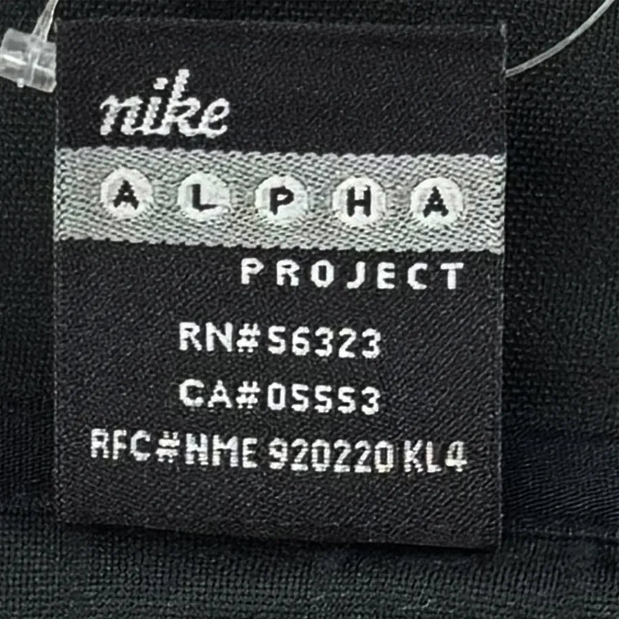 VINTAGE NIKE ALPHA PROJECT TENNIS T-SHIRT BLACK