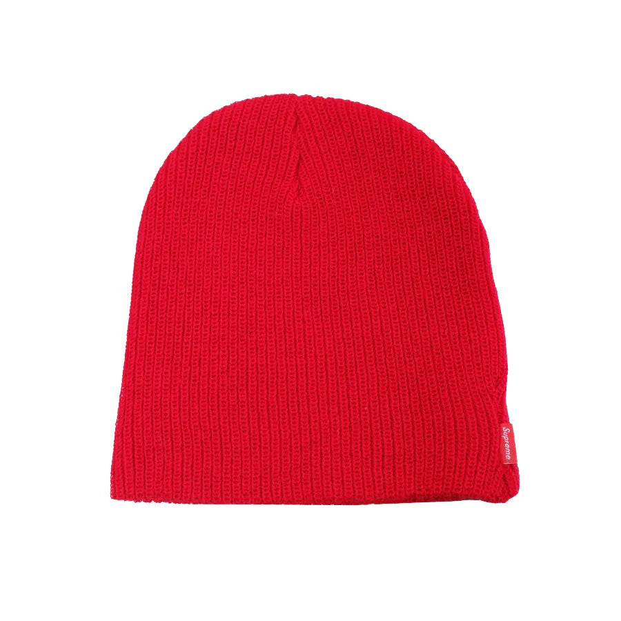 SUPREME BASIC BEANIE RED