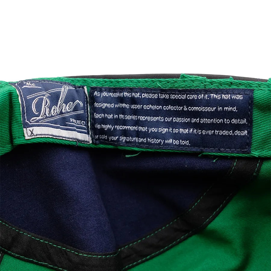 THE ROHE PROJECT ALPINE POLO HAT GREEN