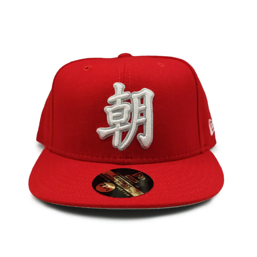 NEW ERA KANJI YANKEES HAT RED