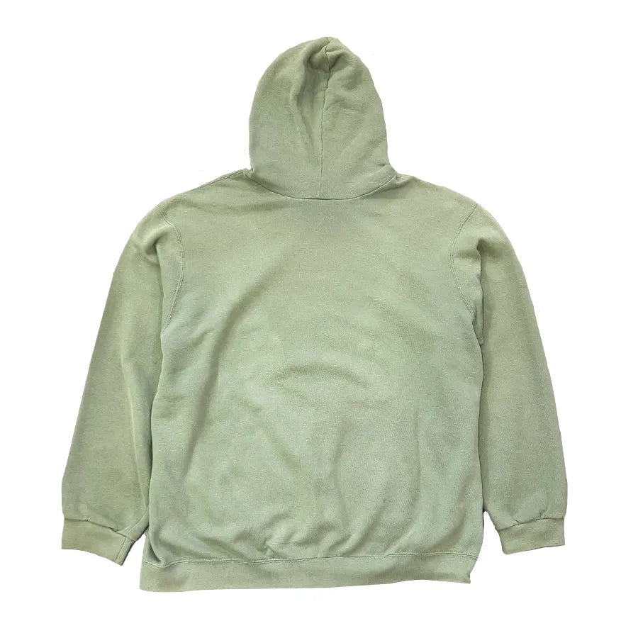 VINTAGE NIKE CENTER SWOOSH LOGO HOODIE PISTACHIO GREEN