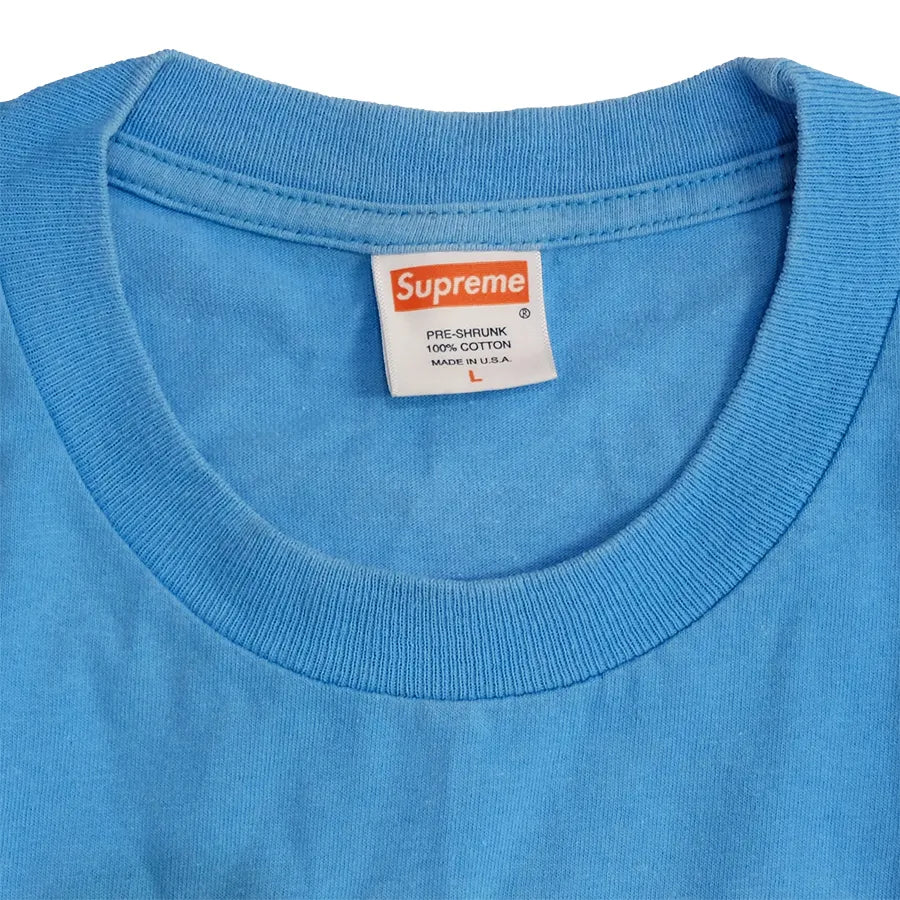SUPREME ICE CUBE PREDATOR BOX LOGO T-SHIRT LIGHT BLUE L