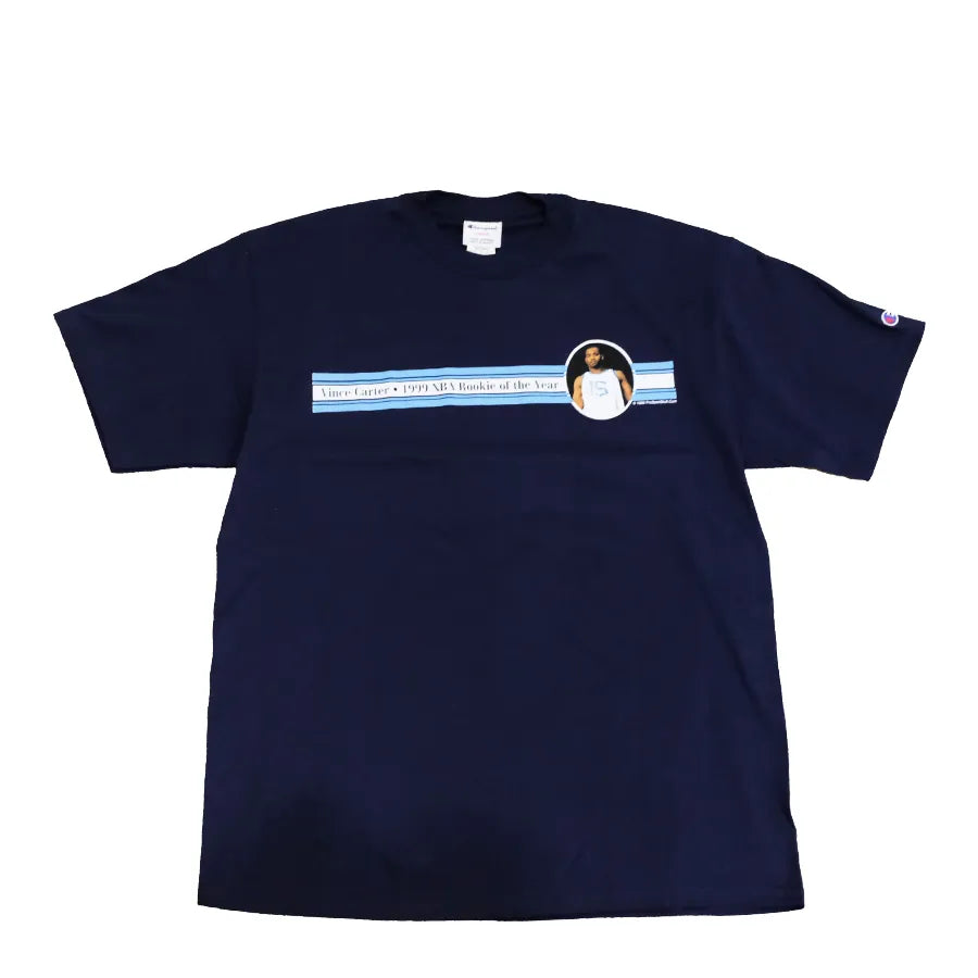 VINTAGE 1999 CHAMPION VINCE CARTER ROOKIE OF THE YEAR T-SHIRT