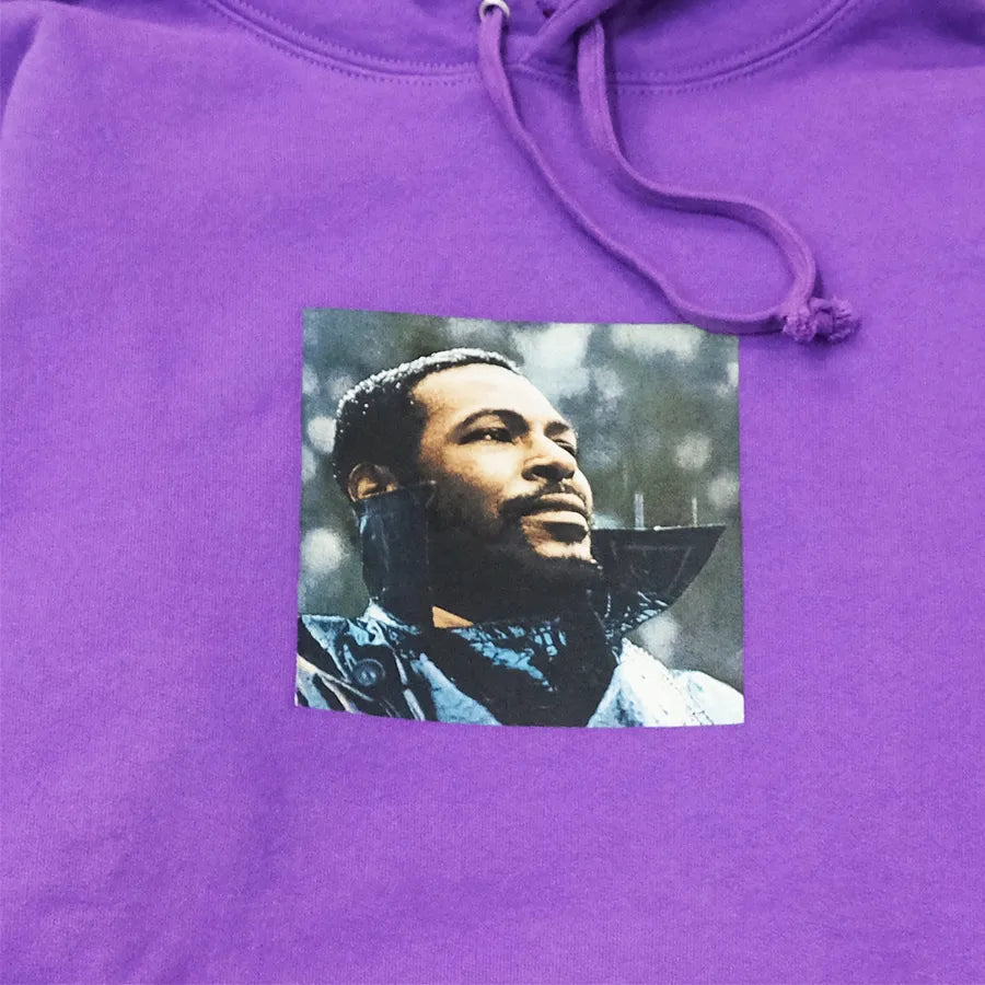 SUPREME MARVINE GAYE HOODY PURPLE