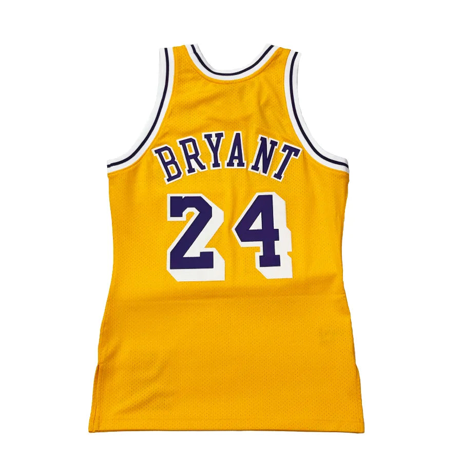 MITCHELL & NESS AUTHENTIC KOBE LA LAKERS JERSEY 2007-08 60TH ANNIVERSARY