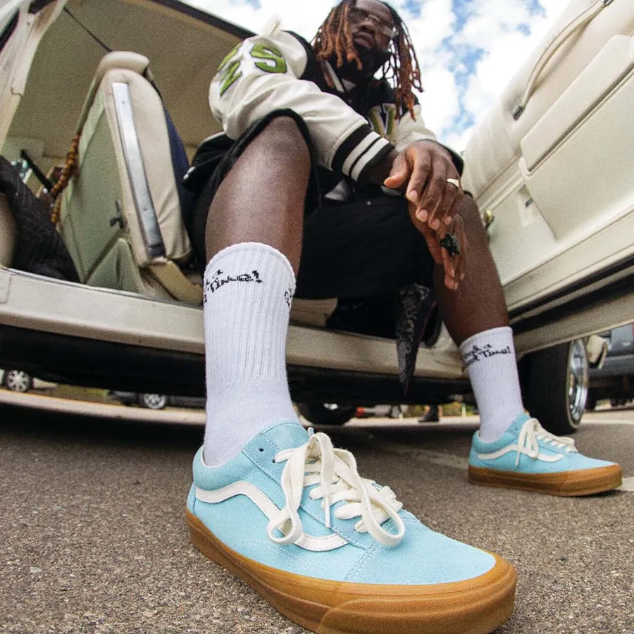 VANS PREMIUM OLD SKOOL 36 GUM CRYSTAL BLUE
