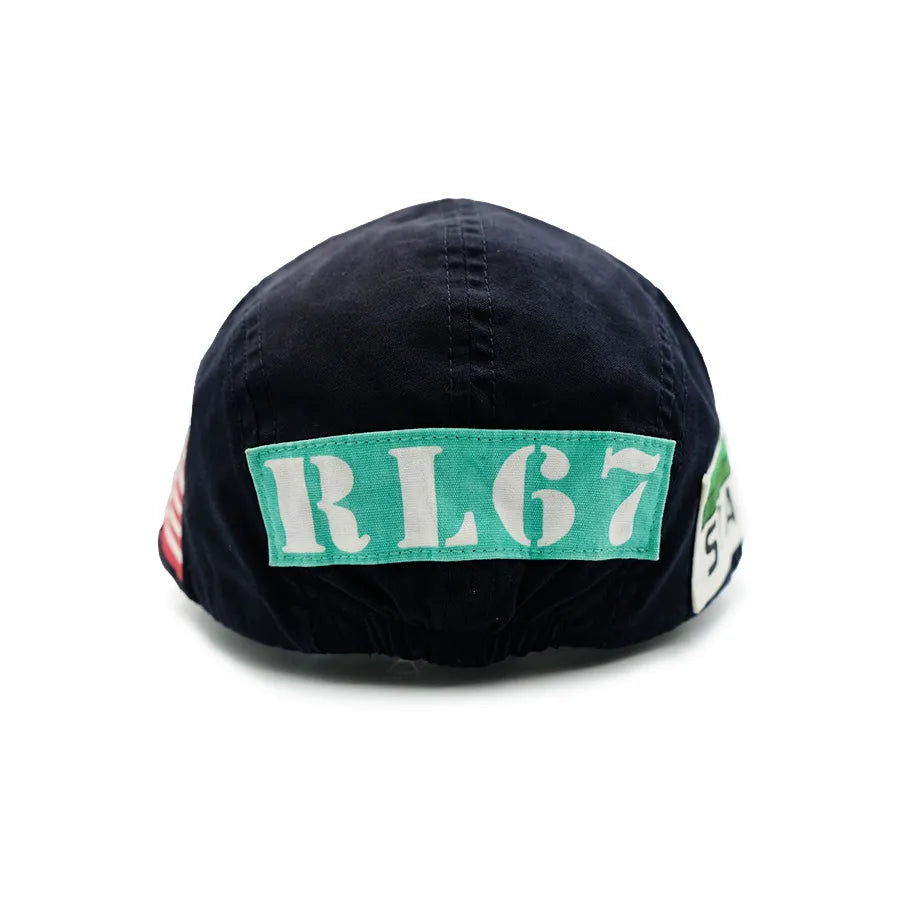 THE ROHE PROJECT P WING POLO HAT NAVY