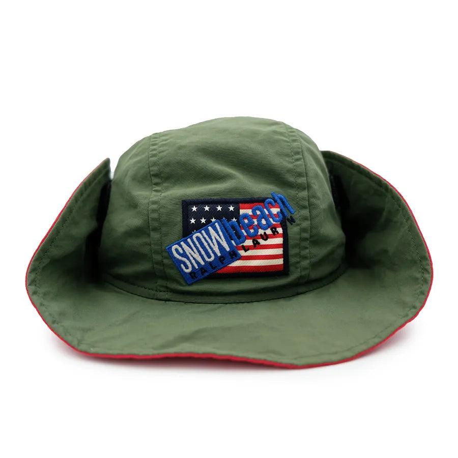 POLO RALPH LAUREN SNOW BEACH GATOR BUCKET BOONIE HAT