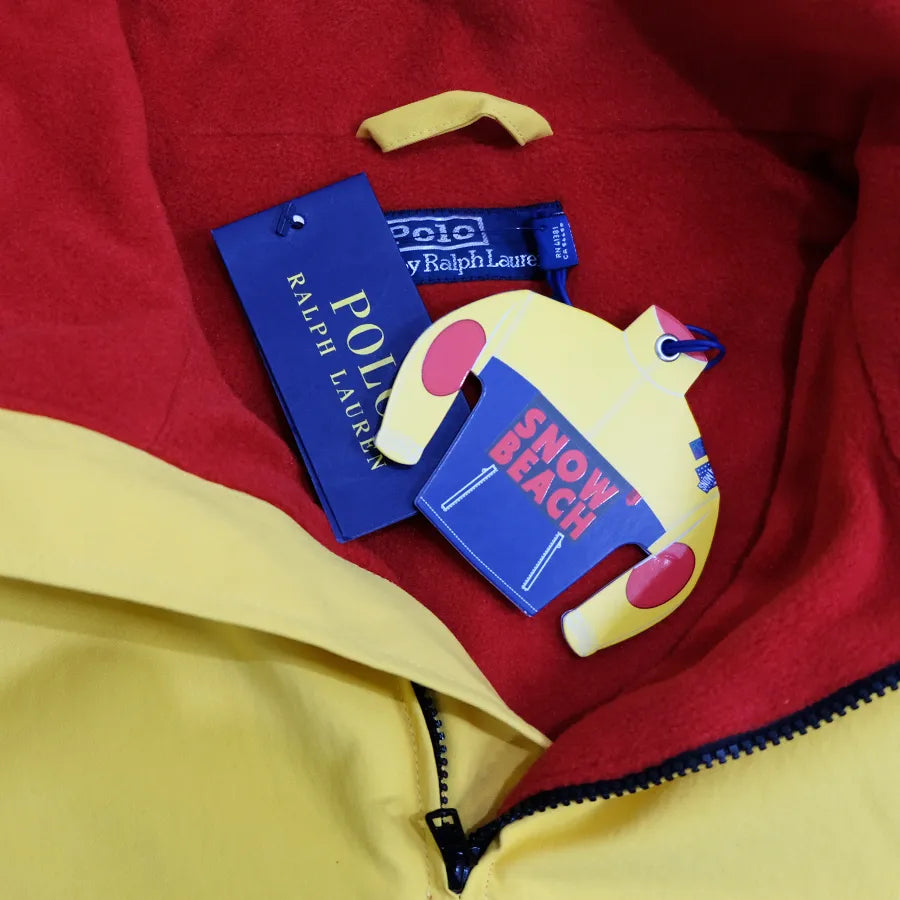 POLO RALPH LAUREN SNOW BEACH PULL OVER JACEKT SIZE M