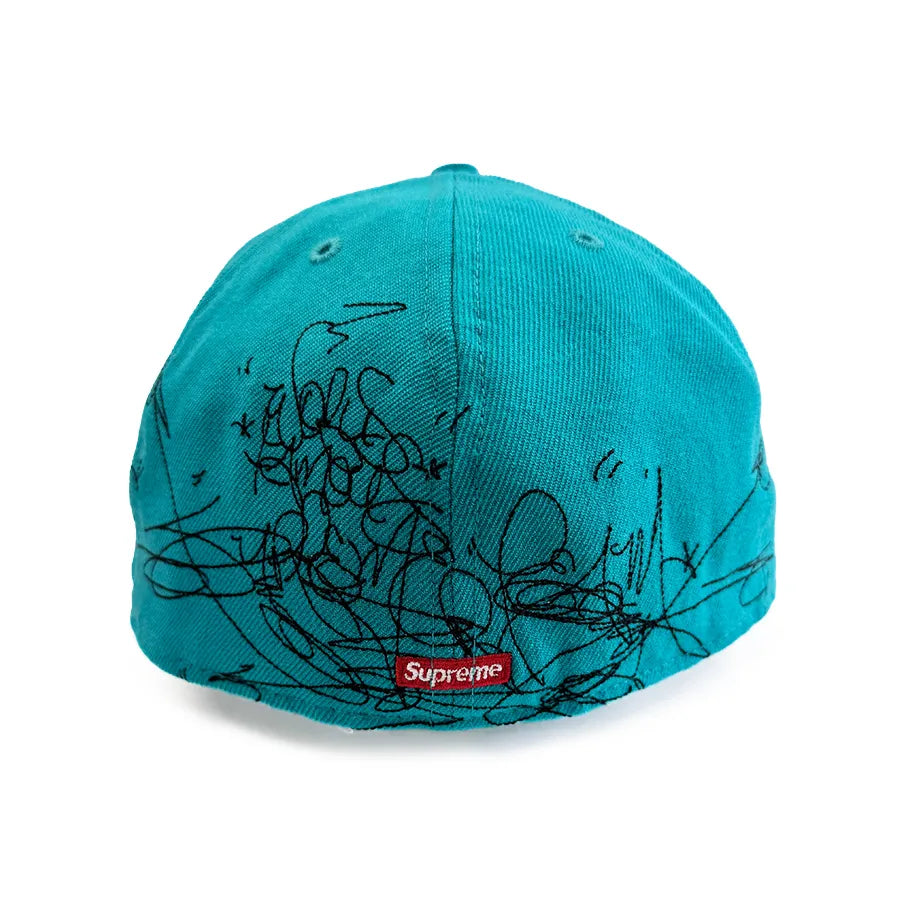 VINTAGE 2007 SUPREME NEW ERA PHASE 2 FITTED HAT TEAL BLUE VINTAGE 2007 SUPREME NEW ERA PHASE 2 FITTED HAT TEAL BLUE
