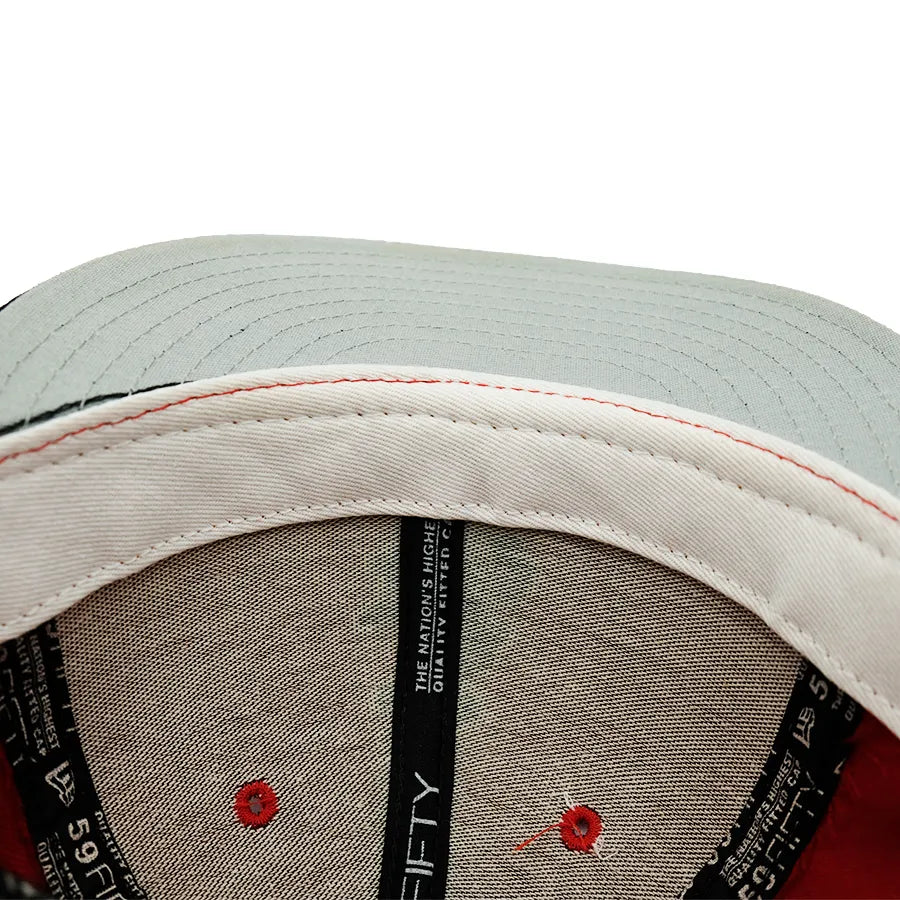 NEW ERA KANJI YANKEES HAT RED NAVY