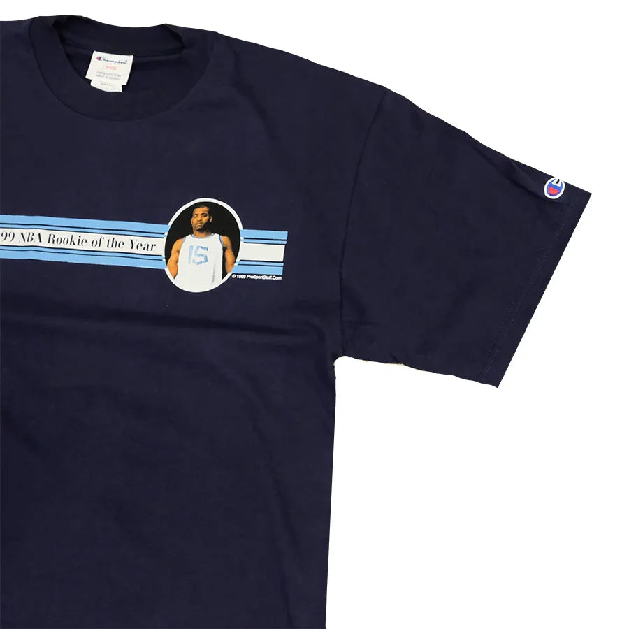 VINTAGE 1999 CHAMPION VINCE CARTER ROOKIE OF THE YEAR T-SHIRT