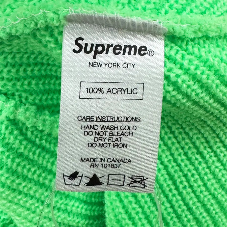 SUPREME BASIC BEANIE GREEN