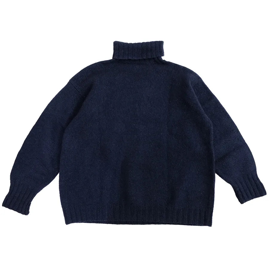 VINTAGE POLO RALPH LAUREN CREST WOOL TURTLENECK SWEATER