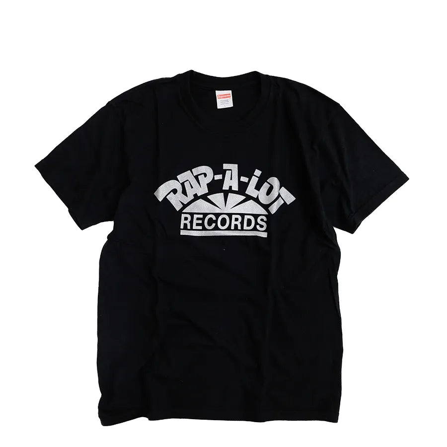 SUPREME RAP ALOT RECORDS T-SHIRT BLACK L