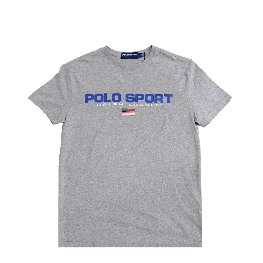 POLO SPORT RALPH LAUREN LOGO T-SHIRT GREY