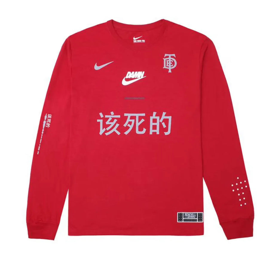 NIKE TDE DAMN T-SHIRT RED