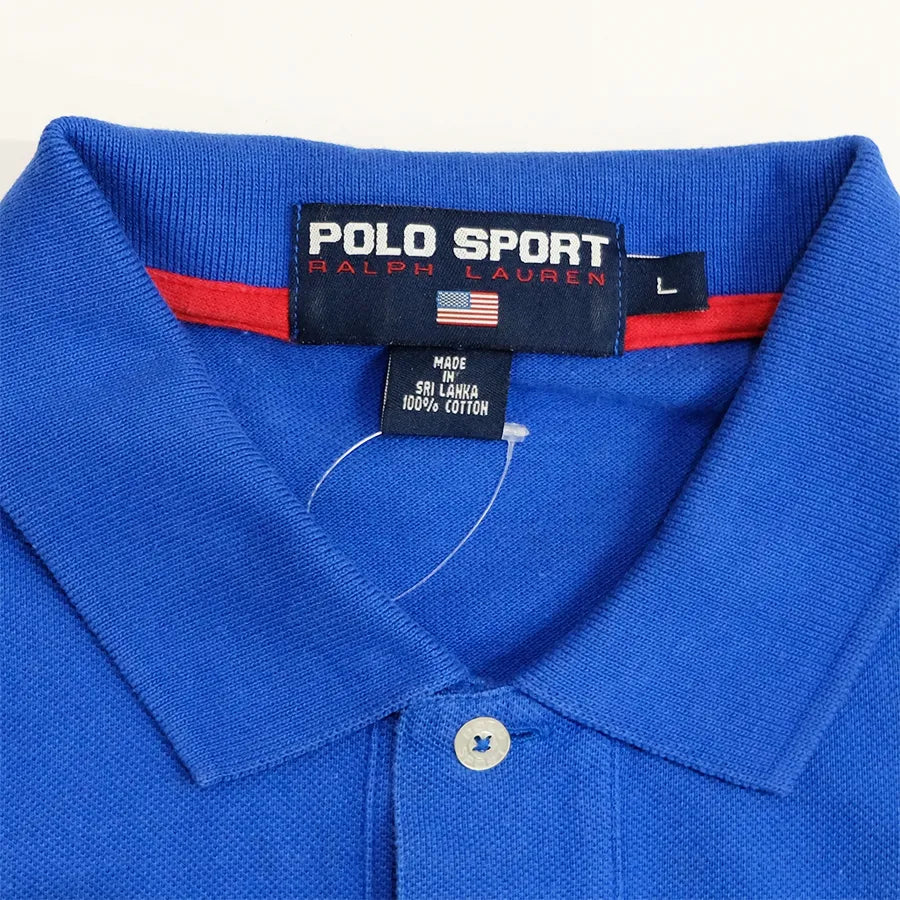 VINTAGE POLO SPORT POLO SHIRT BLUE L