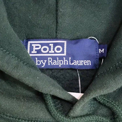VINTAGE POLO RALPH LAUREN K-SWISS HOODIE GREEN