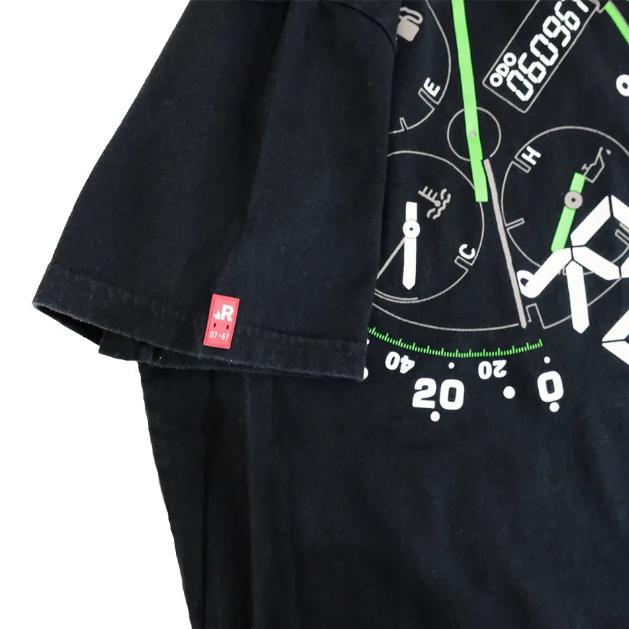 POLO RACING TACHYMETER T-SHIRT BLACK