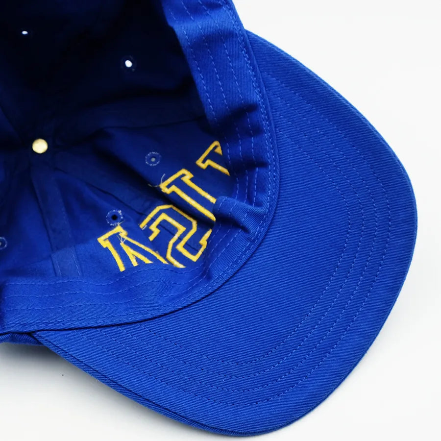 POLO SPORT USA SPELL OUT STRAP BACK HAT BLUE/YELLOW