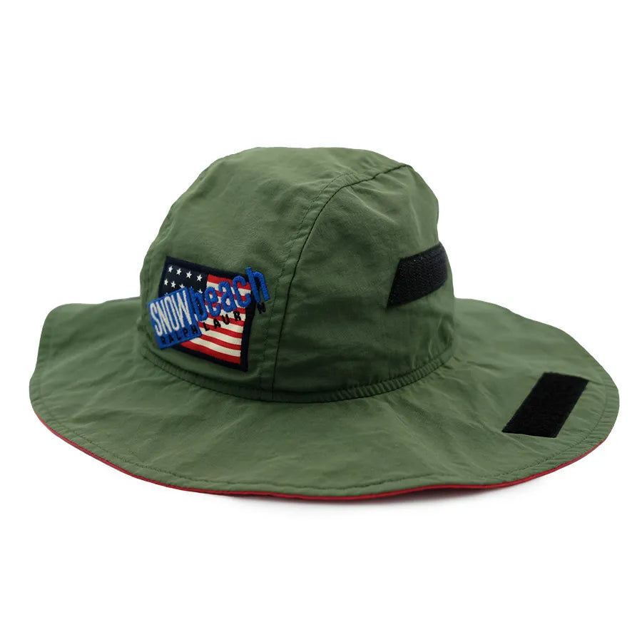 POLO RALPH LAUREN SNOW BEACH GATOR BUCKET BOONIE HAT
