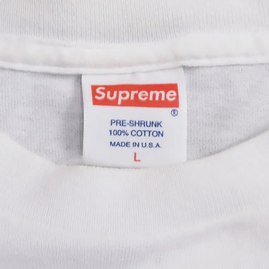 VINTAGE SUPREME OG COST GRAFFITI TAGS T-SHIRT WHITE 2010