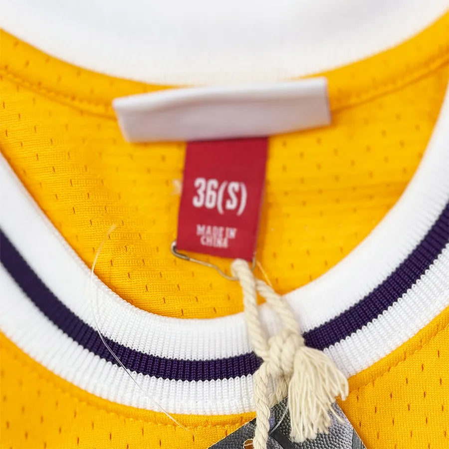 MITCHELL & NESS AUTHENTIC KOBE LA LAKERS JERSEY 2007-08 60TH ANNIVERSARY