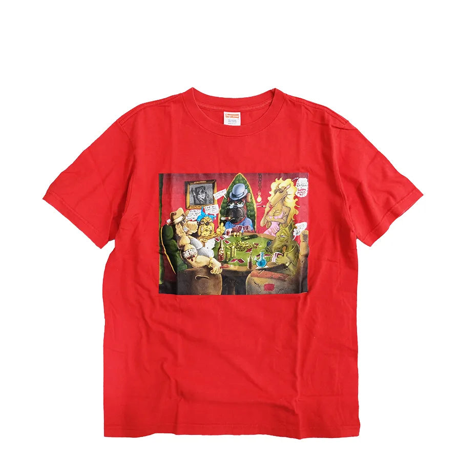 SUPREME JOE COOL T-SHIRT RED L