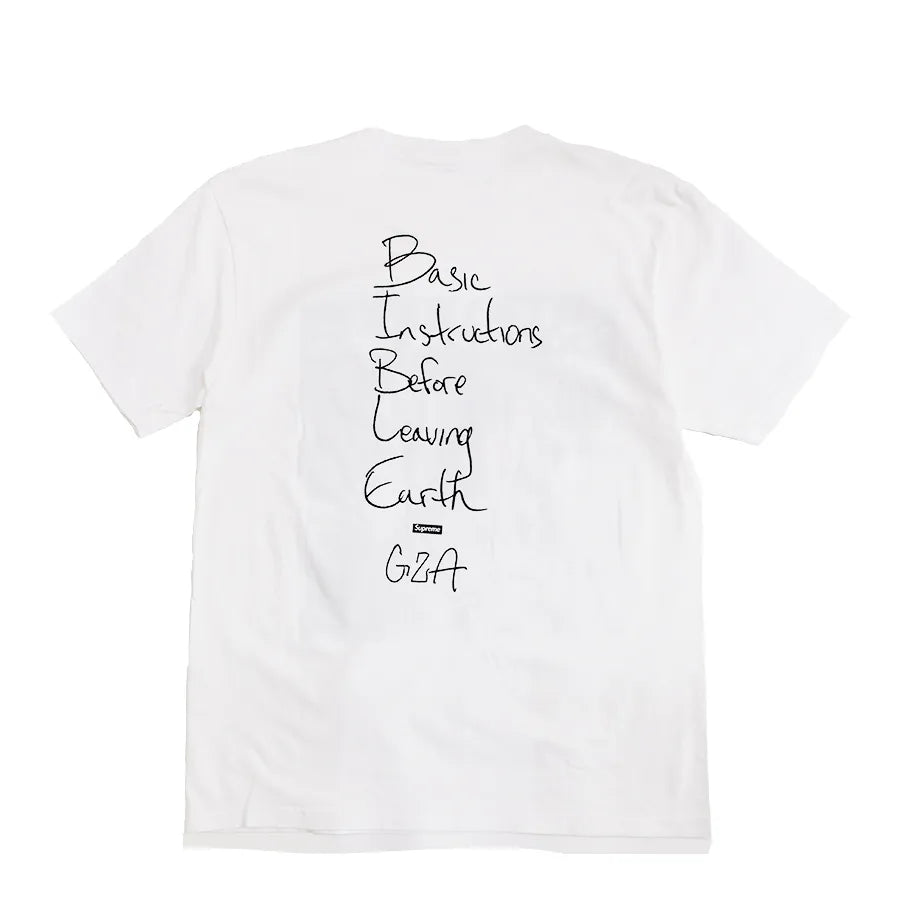 SUPREME GZA LIQUID SWORDS T-SHIRT WHITE