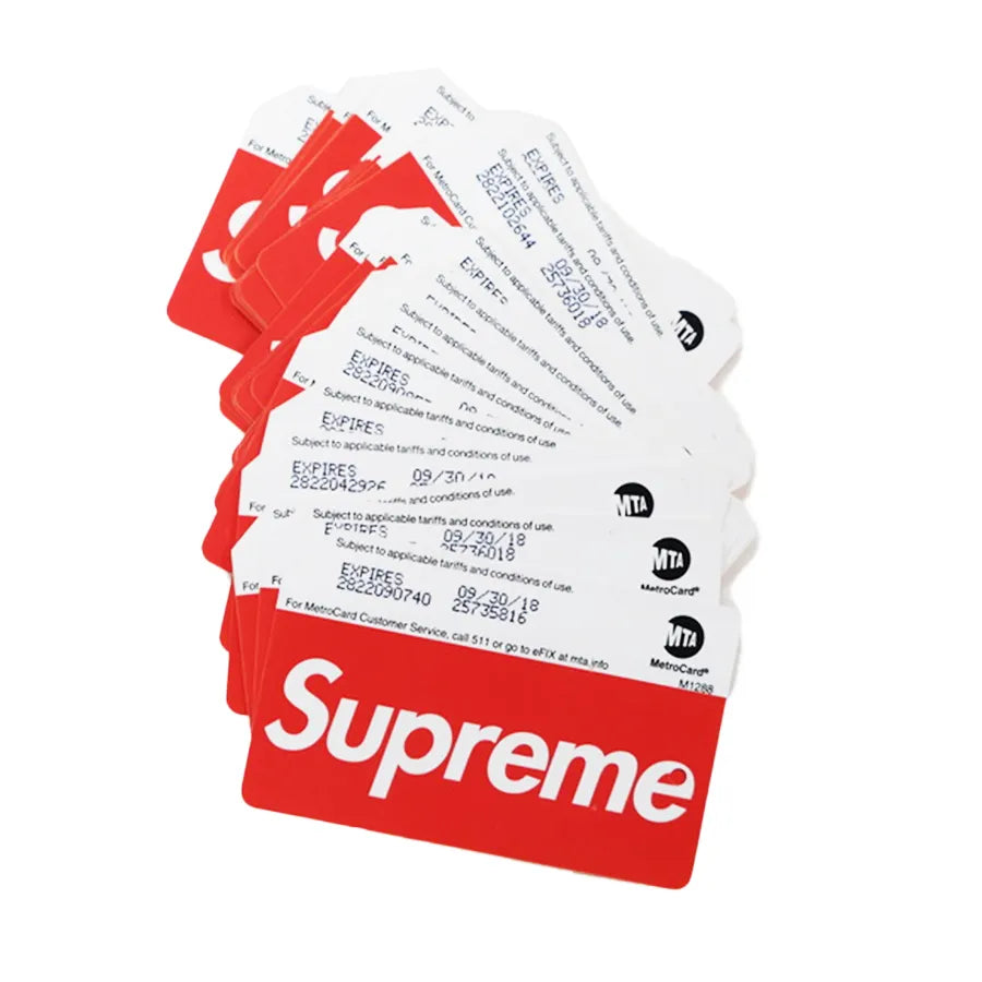 SUPREME MTA METRO CARD