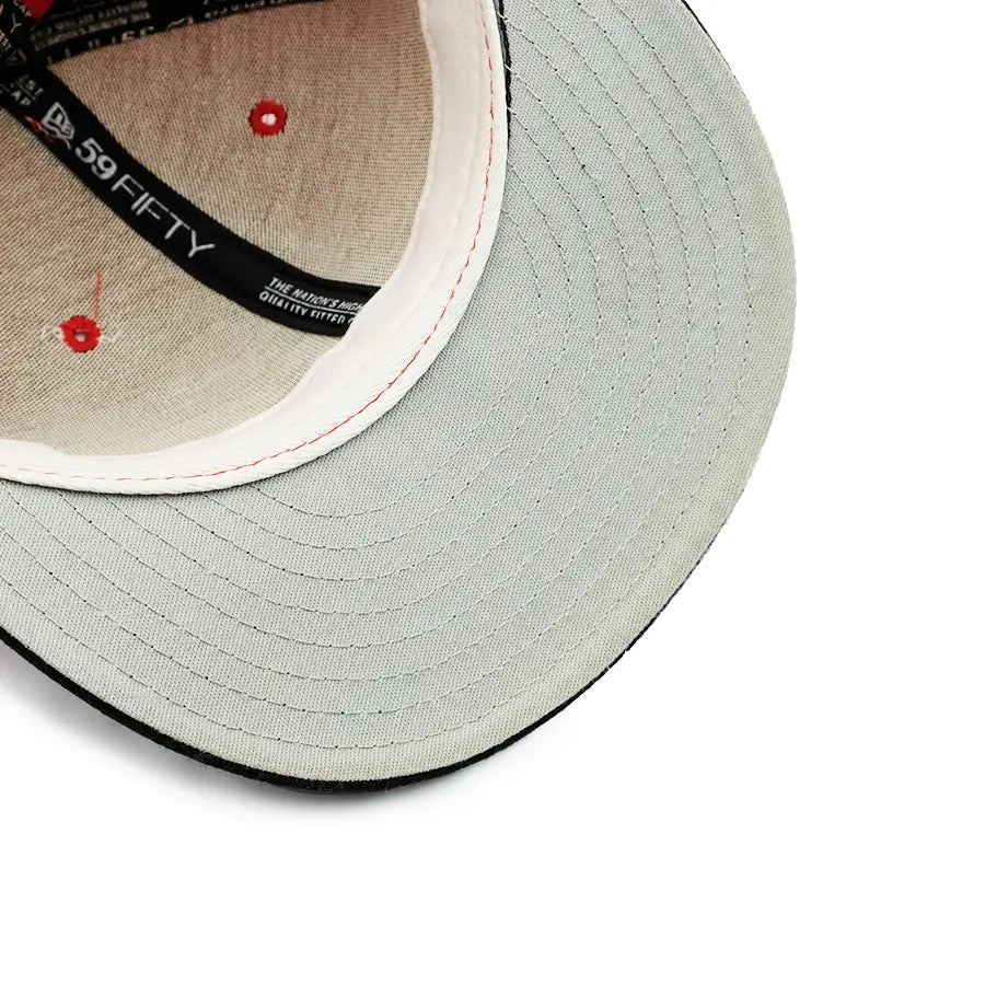 NEW ERA KANJI YANKEES HAT RED NAVY