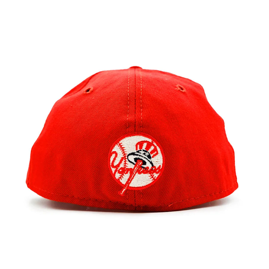 NEW ERA KANJI YANKEES HAT RED NAVY
