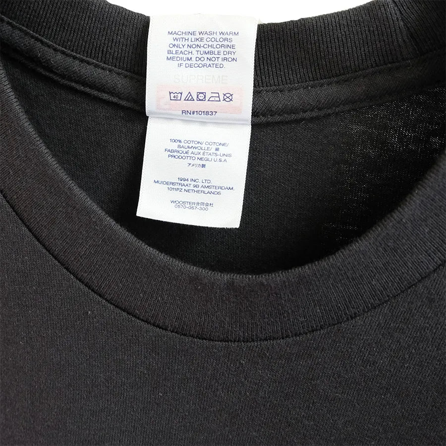 SUPREME MOBBE DEEP DRAGON DROP A GEM ON 'EM T-SHIRT BLACK SS23