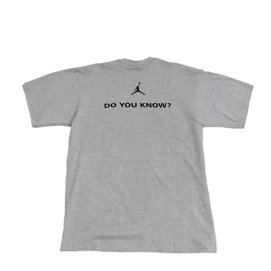 VINTAGE NIKE JORDAN X SPIKE LEE T-SHIRT GREY