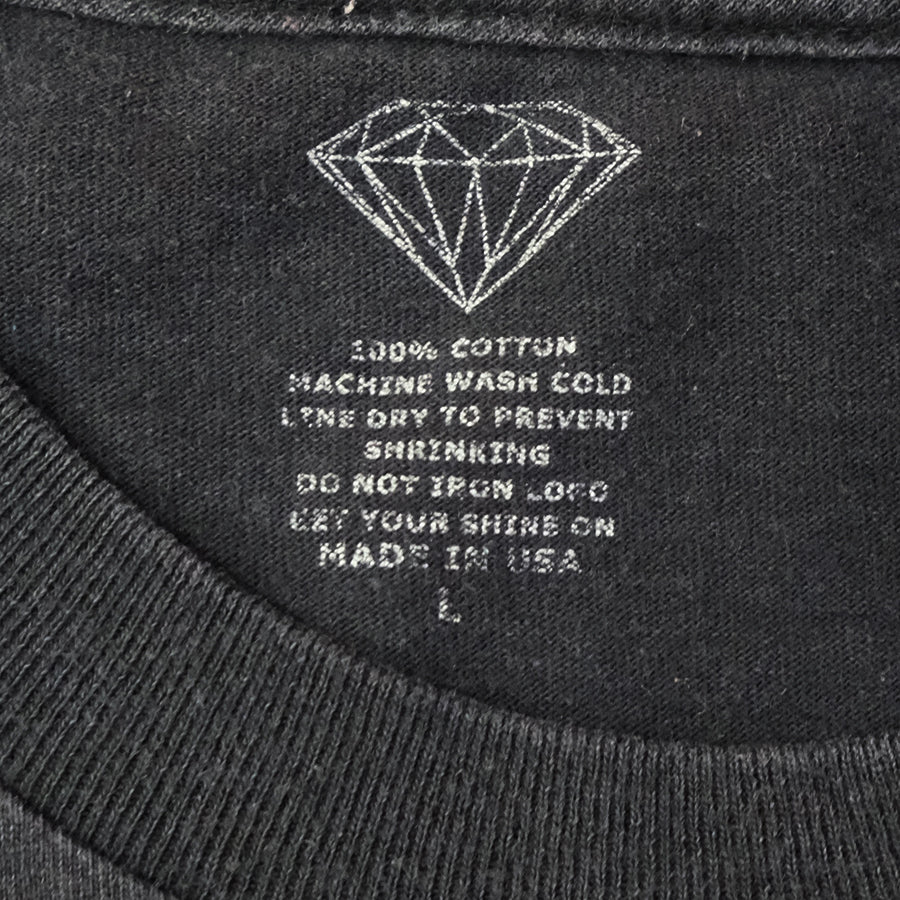2006 DIAMOND SUPPLY CO IRON MAIDEN T-SHIRT BLACK